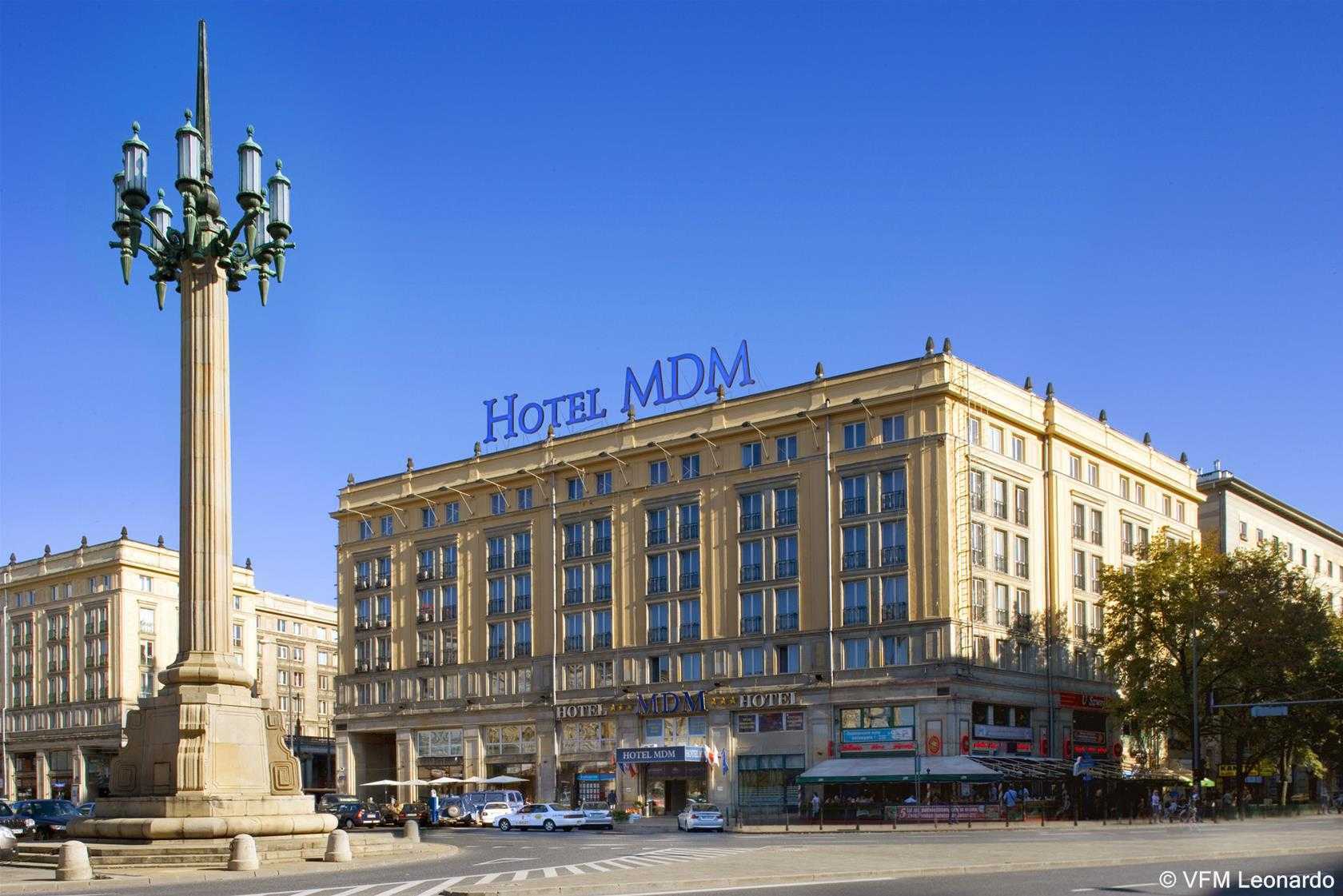 ホテル Mdm シティ センター ワルシャワ エクステリア 写真